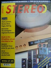 STEREO 3/98 B&M U-SUP2  GRUNDIG T22  MARANTZ ST-17  ONKYO T-4511  SONY ST-SE 700