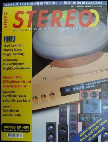 Stereo m u sup2 - 3/98, b&m