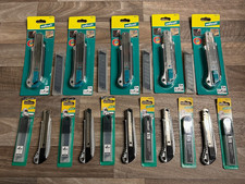 Restposten Wolfcraft Profi Cuttermesser 18 u. 25 mm Abbrechklingen Teppichmesser