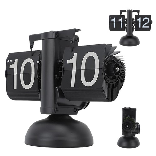 Flip clock retro stil tischuhr - clock,
