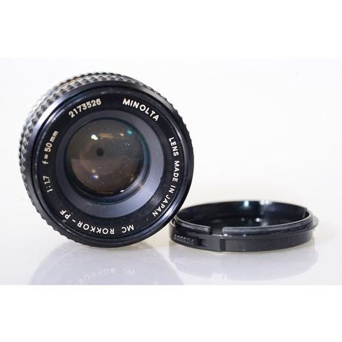 Minolta rokkor 50 - rokkor-pf, 1,7/50