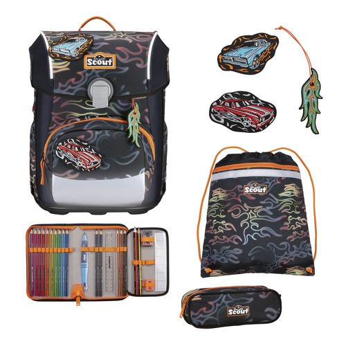 Scout schulranzen set neo - scout, schulranzen-set