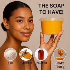 Weiche aufhellende Seife