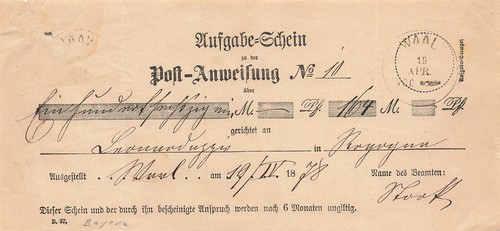694736 bayern aufgabe schein - bayern,