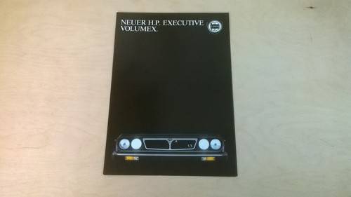 Lancia prospekt h - ", h.p