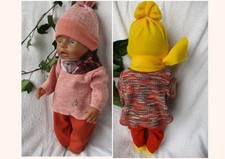 Puppenkleidung für 43 cm Re