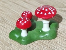 PLAYMOBIL KONVOLUT PILZE WALD FELD BERG HÜTTE BAUERNHOF MITTELALTER RÖMER KRIPPE