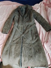 Horst Mandel Vintage Wildledermantel/Lammfellmantel Gr. 34  Luxus