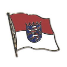 Flaggen-Pin vergoldet Hessen