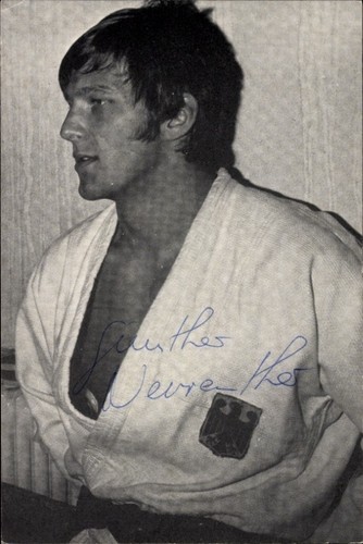 Judoka günther neureuther - ak,