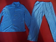  Bundeswehr Bw Baumwoll Schlafanzug Pyjama hellblau Gr. 48 Jacke und Hose