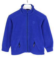 66 North Polartec Sweatshirt Mädchen 10 Jahre Fleece Reißverschluss Hoch Blau