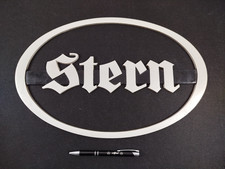 Werbeschild STERN (Aluminium) - Bier – Brauerei - Sammlungsauflösung