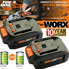 2pack For WORX 20V MAX Extend