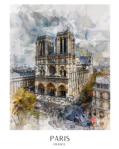 Paris4 poster kunst - paris4,