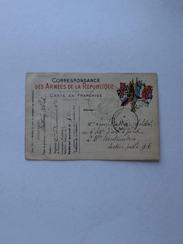 Frankreich feldpost soldaten - feldpost,