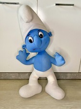 Peyo Die Schlümpfe XXL Schlumpf 70s Vintage Plüsch Figur Stofftier 65 cm Rarität