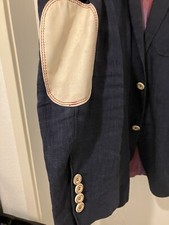 super Club of Gents Sakko mit Patches Gr. 52 Doppelschlitz