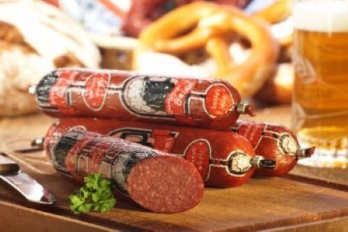 Schwarzbier salami 140g - schwarzbier-salami,