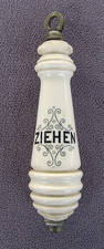 ANTIKER PORZELLAN TOILETTEN SPÜLKASTEN ZIEHER ( ZIEHEN )