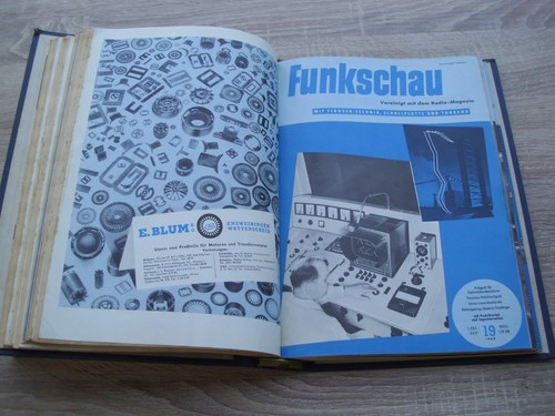 Funkschau 1958 teilig im - funkschau, 1958,