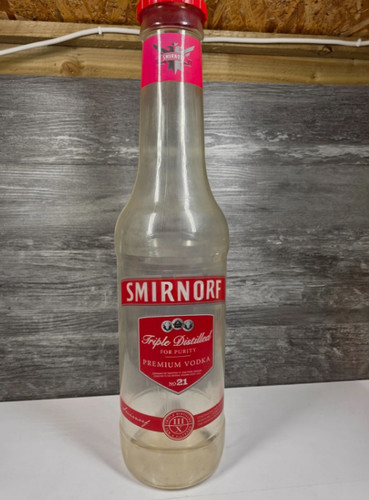 Riesen smirnoff geldflasche - smirnoff,
