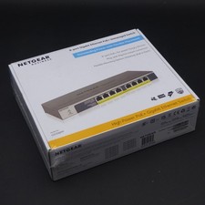 NETGEAR 8-Port Gigabit Ethernet PoE Netgear GS108PP 8 Port Gigabit Switch