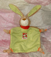 ❤️ SIGIKID ❤️ Wombel Bombel Hase Schnuffeltuch Semmel Grün Gepunktet