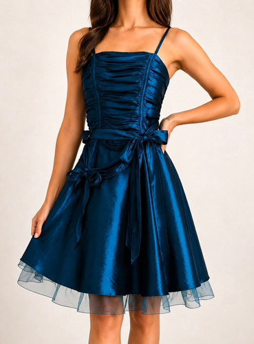 Abendkleid kleid petrolblau - abendkleid,