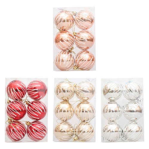 6pcs weihnachten kugeln - weihnachten,