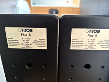 Lautsprecher  Canton  Subwoofer Plus C  und  2 kleine Lautsprecher  Plus S