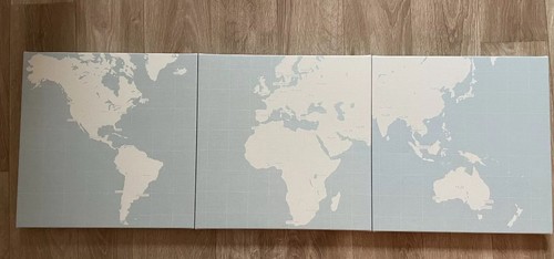 Ikea weltkarte wanddeko - ikea,