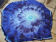 1 TOLLES WICKEL-STRAND-TUCH-KLEID-ROCK-STOLA-SCHAL-COVER-PAREO**GEPFLEGT*