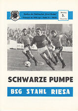 DDR-Liga 82/83 BSG Stahl Riesa - BSG Aktivist Schwarze-Pumpe, 05.12.1982