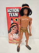 Schildkröt Action Team  vintage Adlerauge Figur mit custom repro Box