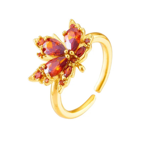 Damen ring gold edelstahl - ring,