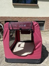 Hundetransportbox Doppel mit Schräger Rückwand