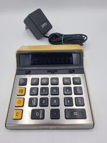 Canon l813 tischrechner mit - tischrechner,