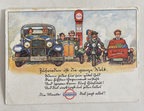 Postkarte humoristische - -,