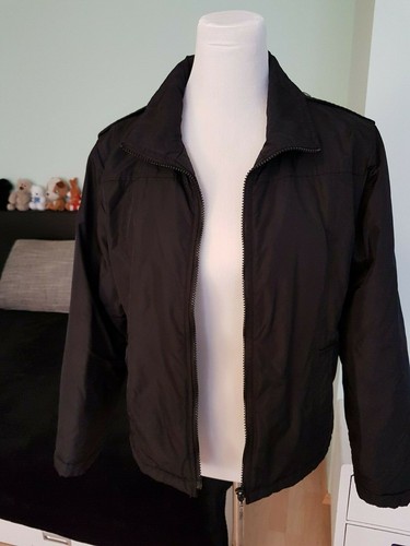 Wattierte jacke schwarz - wattierte,