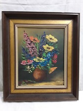 Ölgemälde Blumenstillleben