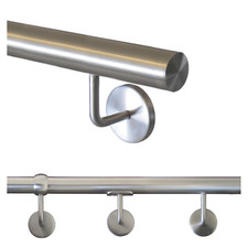 Edelstahl Handlauf V2A