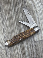 VTG Nice Used. Toasted Jigged