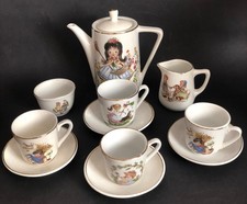 Altes Kinderservice Puppenservice Porzellan Kindermotiv