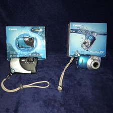 Canon Powershot D10 + D20 Defekt nur Ersatzteil Bastler Digital Camera Tauchen