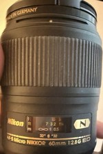 Nikon AF-S Micro NIKKOR 60mm