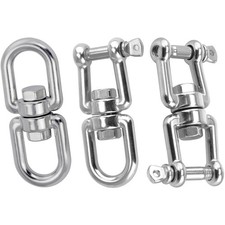 Wirbelschäkel Edelstahl