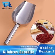 Eisschaufel Edelstahl Klein Mehlschaufel Abwiegeschaufel Abfüllschaufel  für Bar