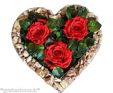 Herz rosen grablaterne - herz,