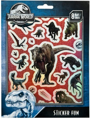 Dinosaurier stickerbogen - 8,